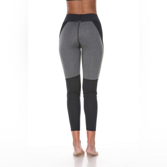 MICHI SHADOW LEGGING COLOR BLOCK FISHNET INSERTS M - Picture 3 of 9